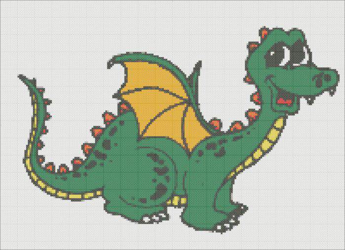Colored Dragon