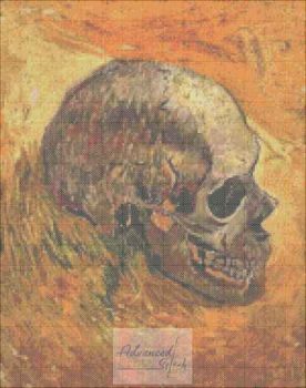 Skull van Gogh