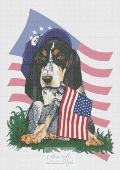 Patriotic Coonhound