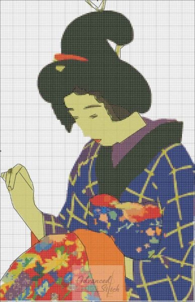 Geisha Stitching
