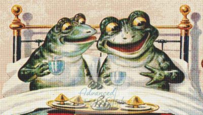 Frogs in Bed