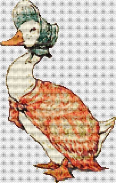 Jemima Puddle Duck Cross Stitch